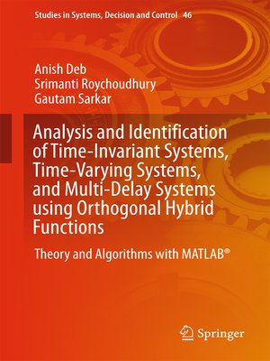 cover image of Analysis and Identification of Time-Invariant Systems, Time-Varying Systems, and Multi-Delay Systems using Orthogonal Hybrid Functions